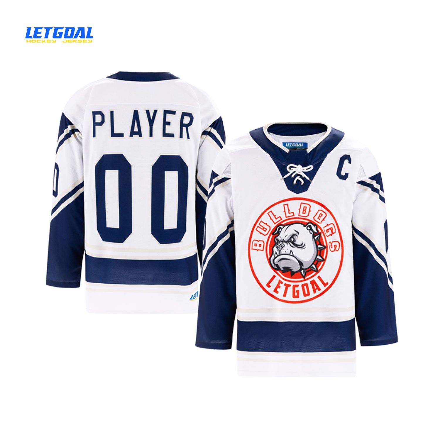Top Quality Custom Collar Double shoulder strong Material Team Hockey Practice Sublimation Hockey