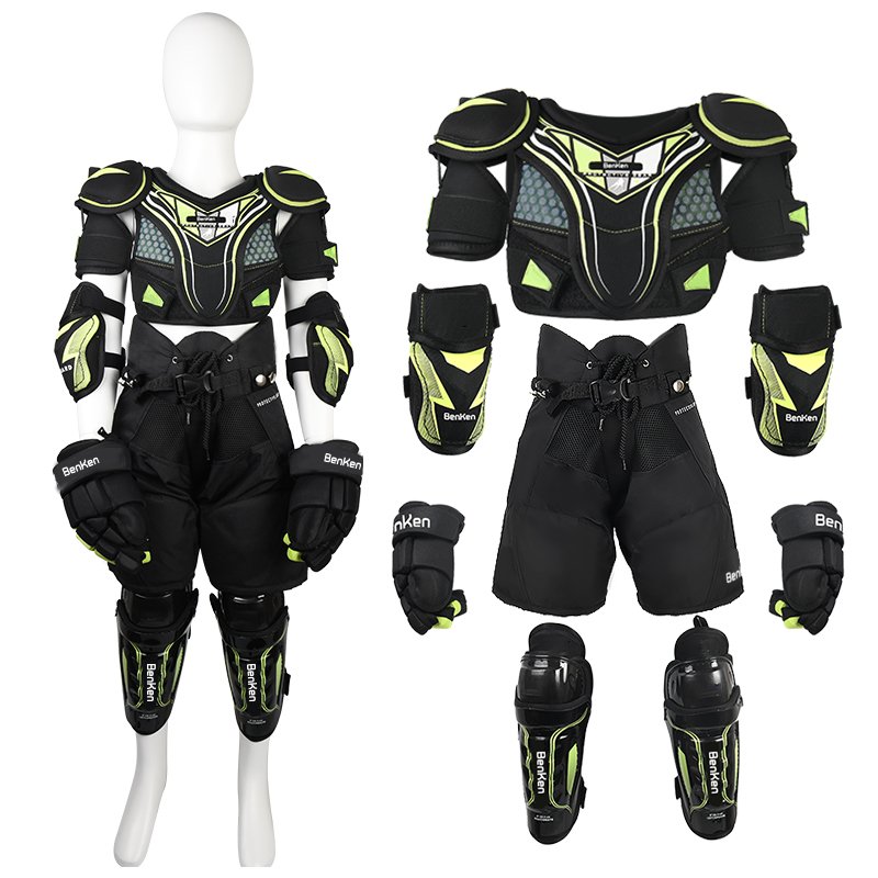 Benken Kids Children Youth Ice Field Hockey Protector Gear Pants Ice Hockey Equipment