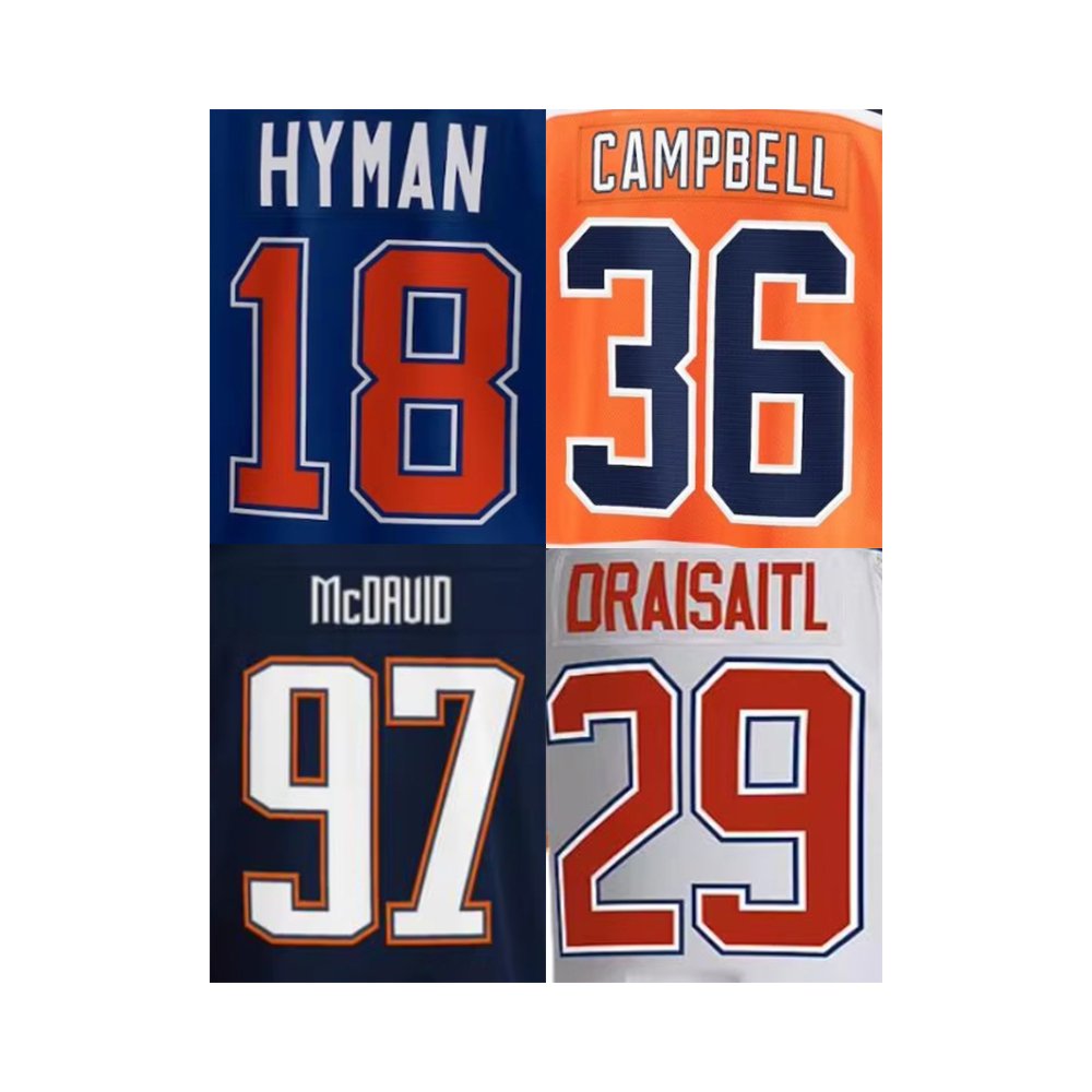 Stitched American Teams Hockey Jerseys Edmonton 2 Bouchard 56 Yamamoto 29 Draisaitl 36 Campbell 99 Gretzky97 Mcdavid