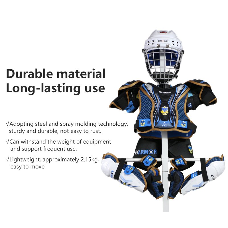 Hockey Gear Dryer Rack - Metal Sports Gear Storage Dry Rack for Drying and Storing Adult and Child Sports Equipment