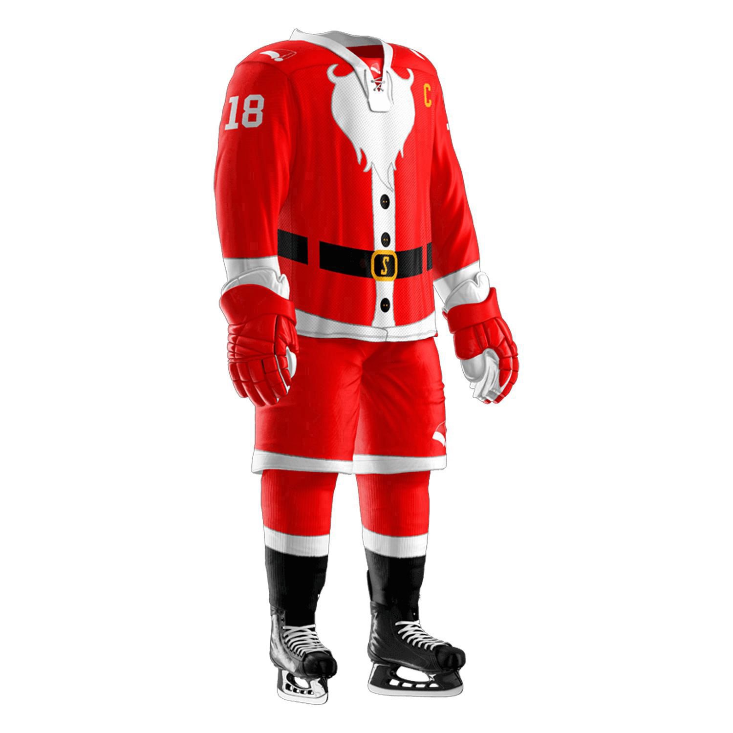 Custom Team Name Polyester Made Ice Hockey Uniform Low Moq Custom Oem Design Ice Hockey Uniform