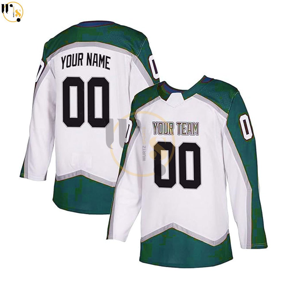 Custom High Quality Large Size Men's Ice Hockey Jerseys Unique Design with OEM Team Name New Wholesale