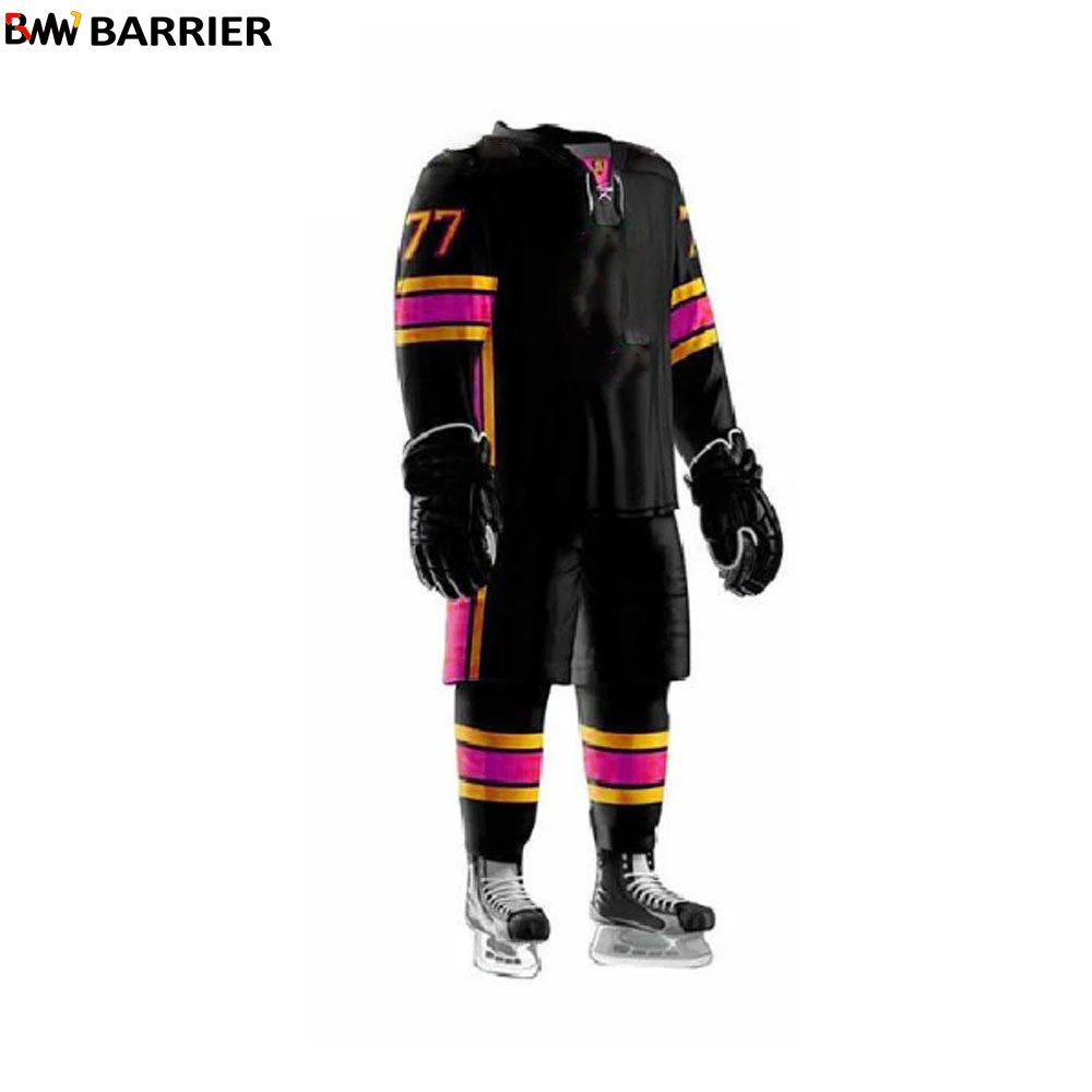 New Arrived Low Rate Best Material Ice Hockey Uniform Customized Minimum Low Moq For Sale Men Ice Hockey Uniform