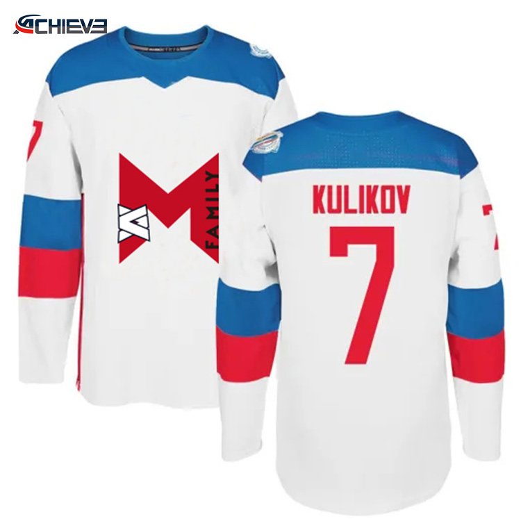 Hockey Uniform Blank Ice Hockey Shirts Red Design Professional Ice Canucks Custom Vancouver Embroidery Unisex OEM Customized Age