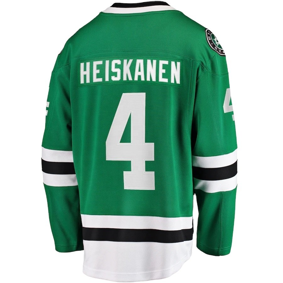 Custom Ice Hockey Jersey Dallas City Stitched Men's Green Star Team Uniform #91 Tyler Seguin #14 Jamie Benn Wholesale