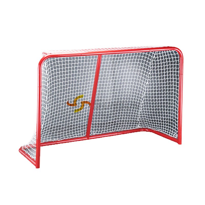 High Quality Indoor Hockey Goal Practice Shooting Target Steel Tube Ice Hockey Goal With Backstop Net