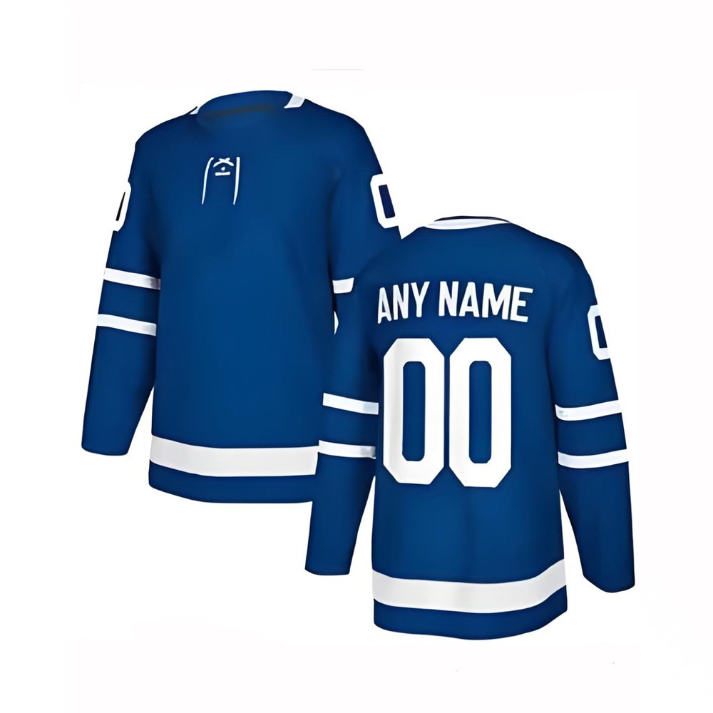 High quality customized logo lace up short sleeve hockey jerseys hockey jersey custom logo blank hockey jersey