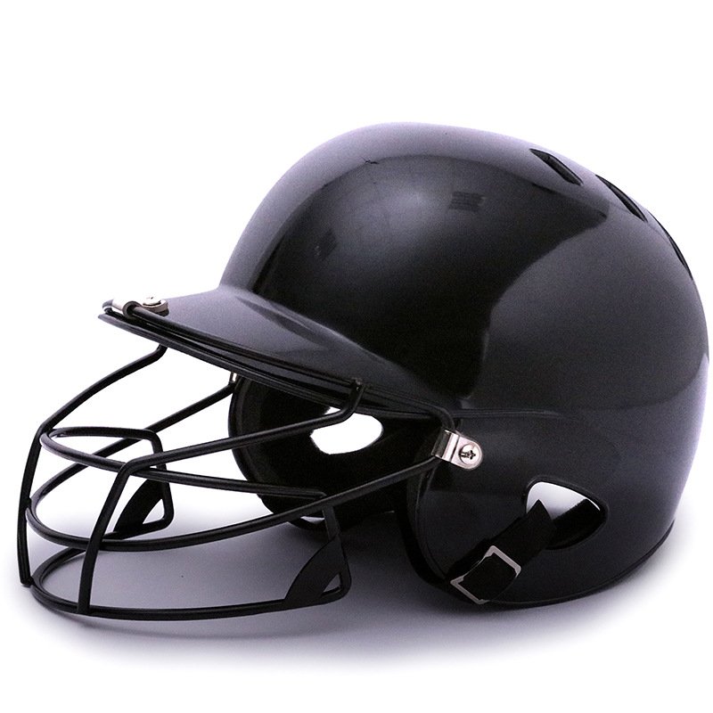Wholesale Baseball Catcher's Cap with Mask Safety ABS Plastic Baseball Helmet