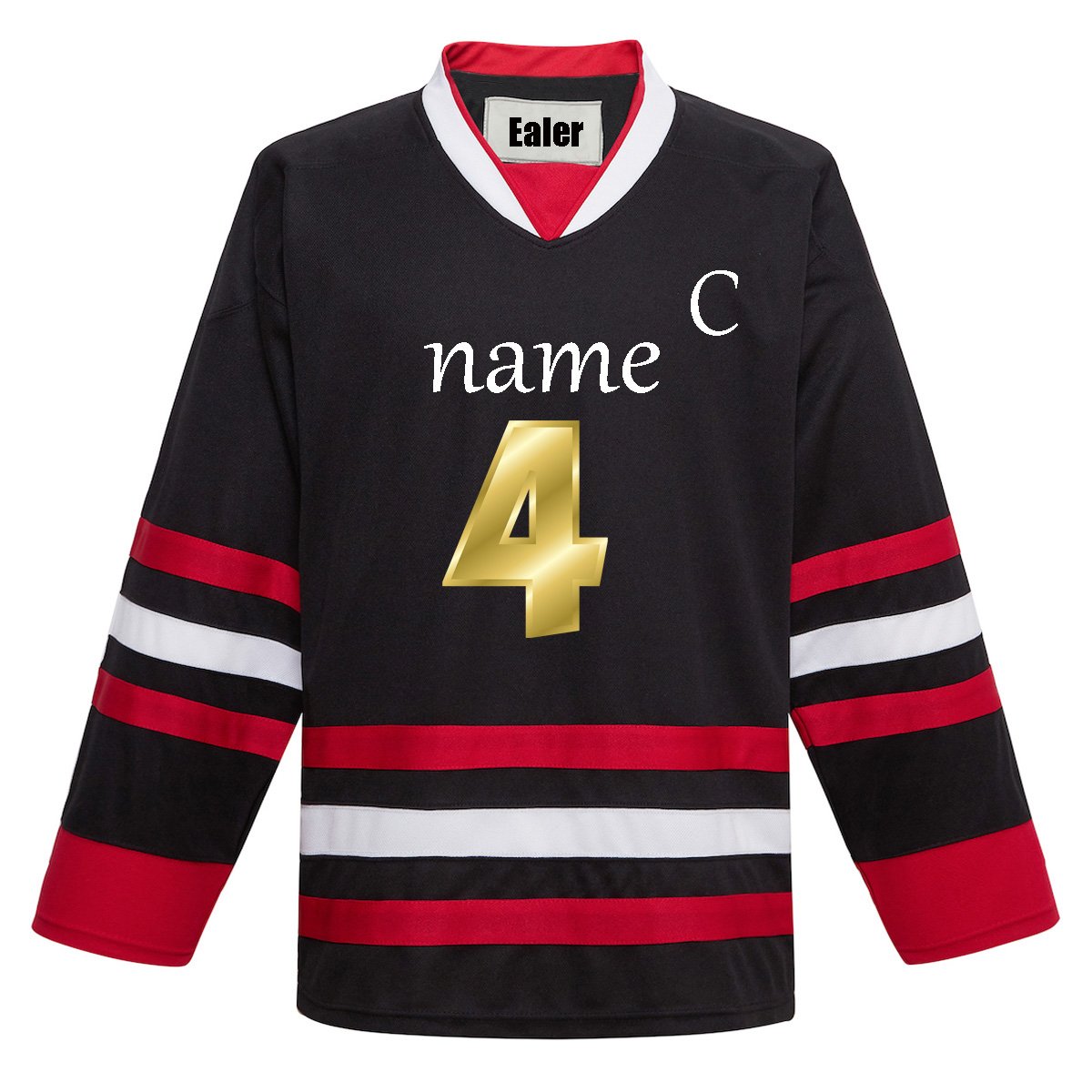 Custom Patch embroidery hockey jersey manufacturer custom hockey jersey cropped custom sublimated hockey jersey