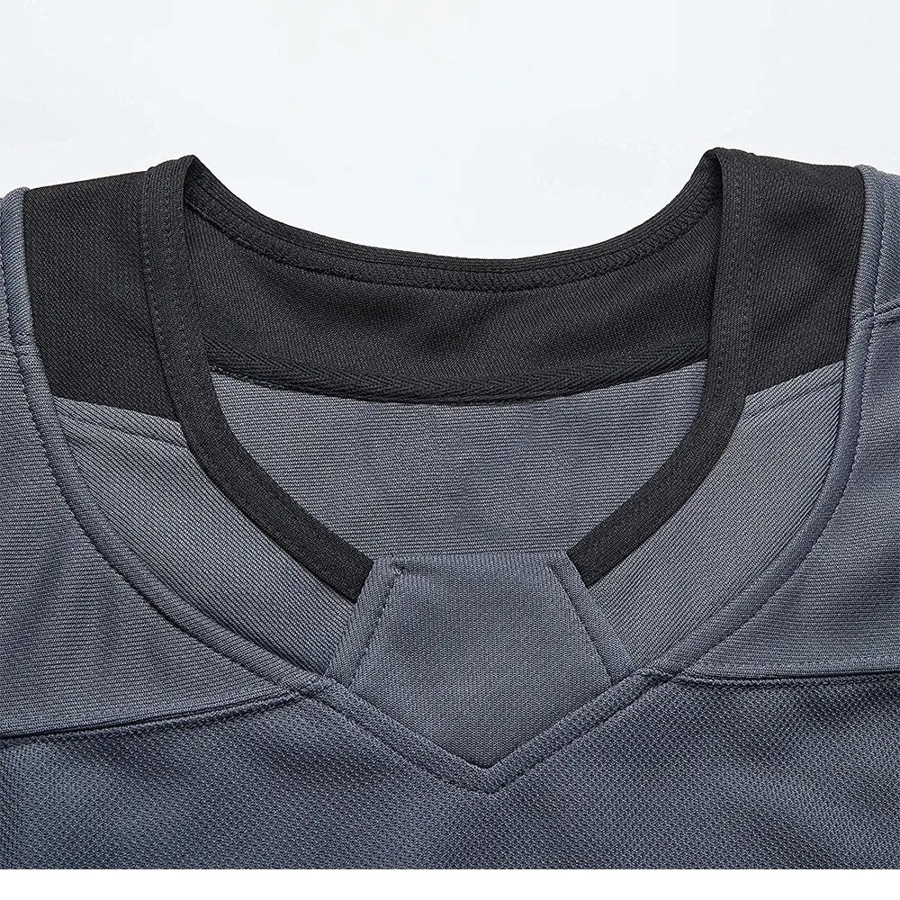Wholesale custom design sublimated printing blank ice hockey jersey stitched embroidered hockey jerseys adult unisex MS-IHJ-05