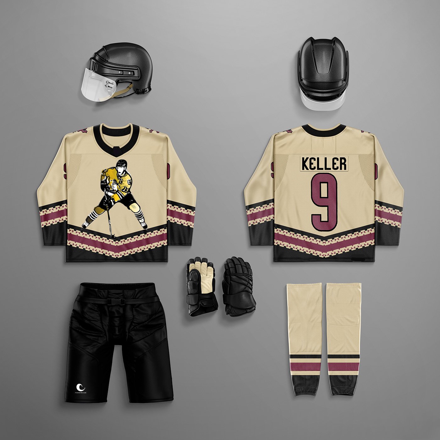 New Customized Ice Hockey Jerseys Breathable Sublimated Adult Youth Ice Hockey Wear