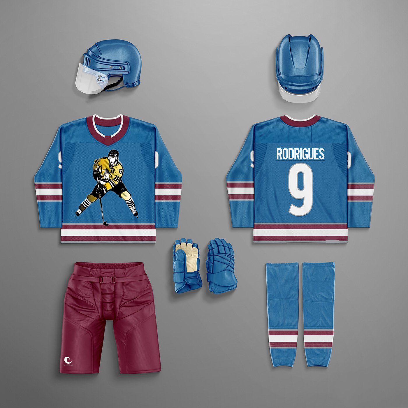 New Customized Ice Hockey Jerseys Breathable Sublimated Adult Youth Ice Hockey Wear