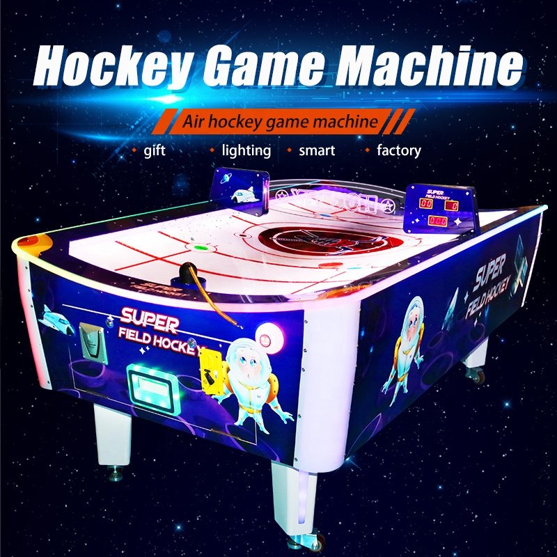 Electric Hockey Table Game Air Hockey Game Machine Table Sport Wooden Toy Indoor Children's Ice Hockey Arcade Game Machine
