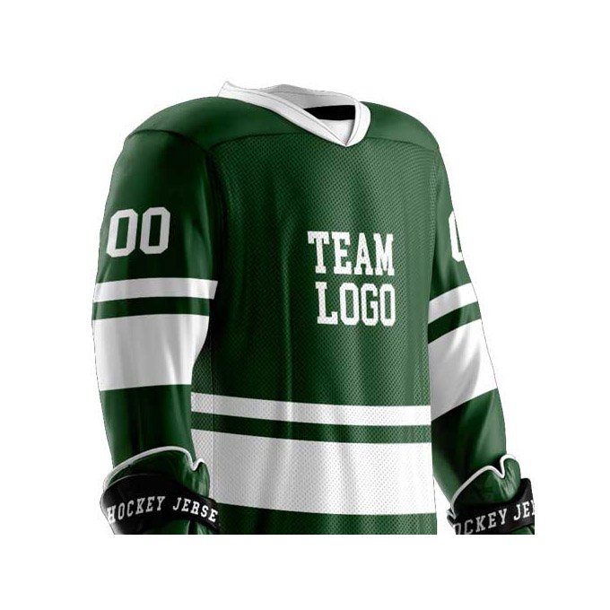 wholesale custom hockey jersey tackle twill team logo ice reversible hockey jersey for adult youth