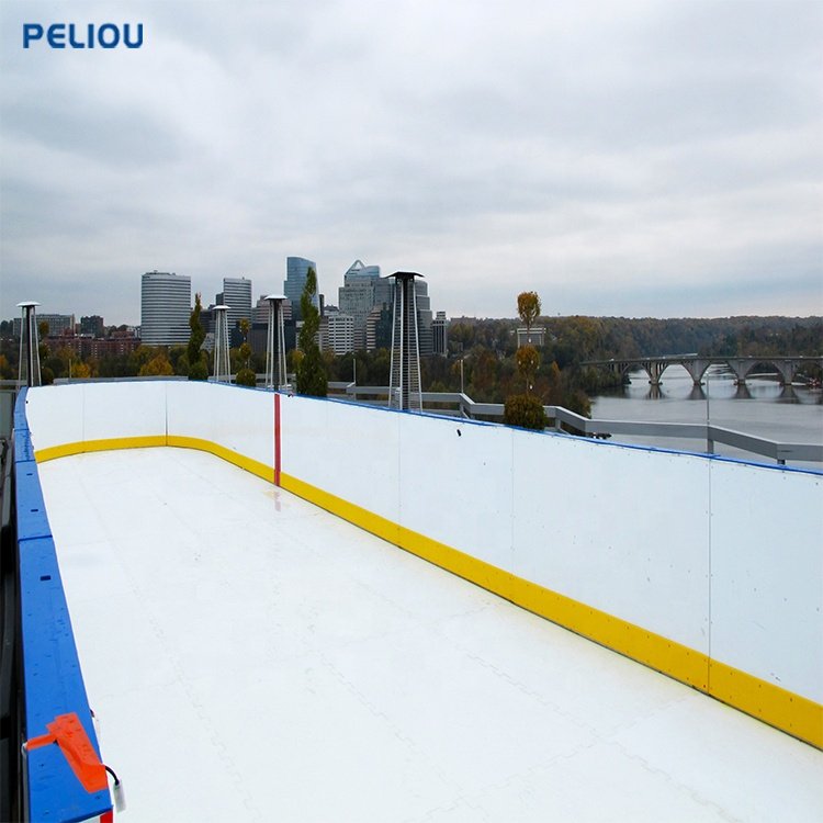 Hockey Board/ice skating rink/Portable Synthetic Ice Rink system artificial ice rink synthetic ice hockey