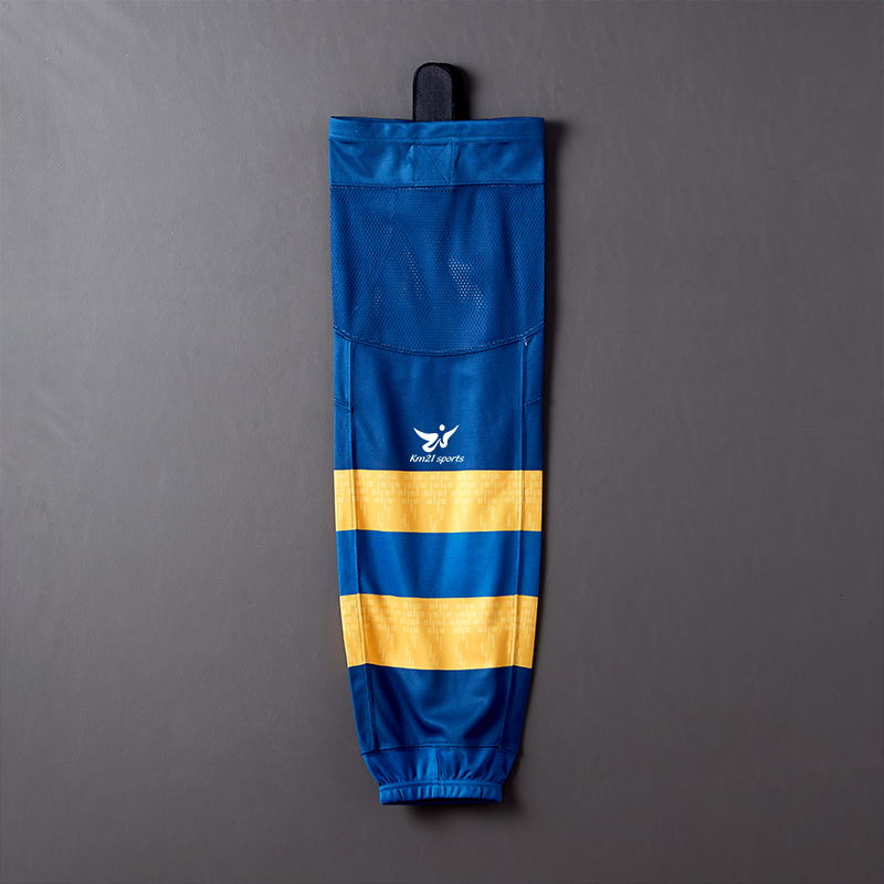 Made in China high quality custom for team logo design polyester ice hockey sock,Hot sale cheap hockey sock,custom made sock