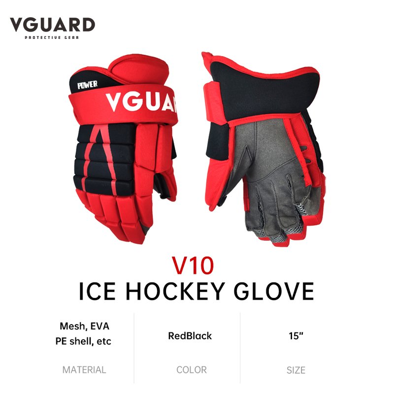 Available from stock AdultsIce Ice Hockey Gloves - Durable & Lightweight Protective Equipment for Hockey Players for Adult
