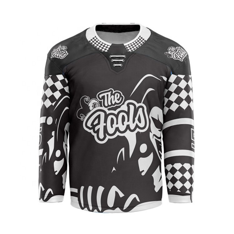 Low MOQ Made in China personalized sublimated custom hockey jerseys