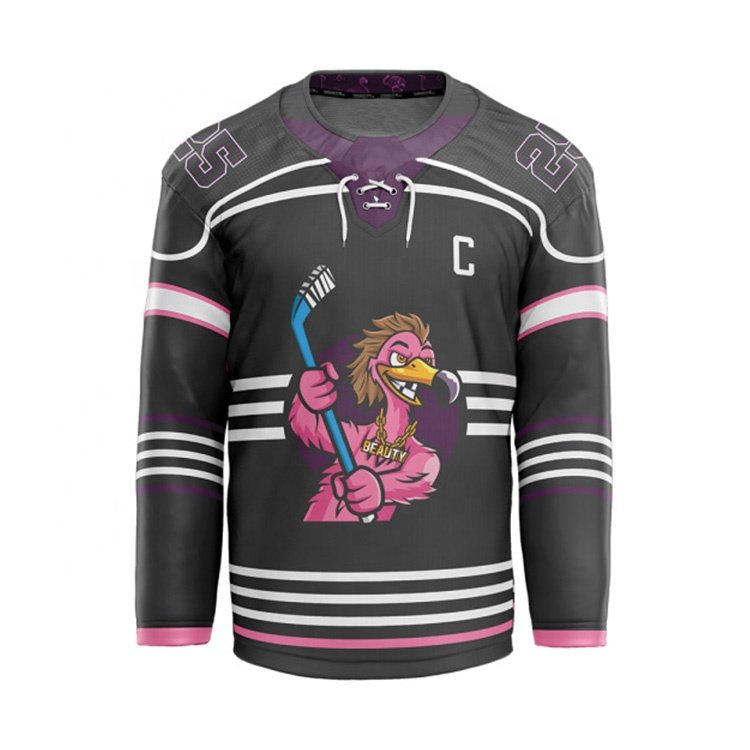 Low MOQ Made in China personalized sublimated custom hockey jerseys