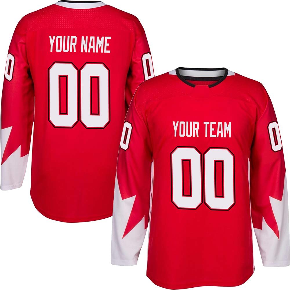 The New Listing Men's Ice Hockey Jerseys Breathable And Durable Custom Polyester Ice Hockey Jersey