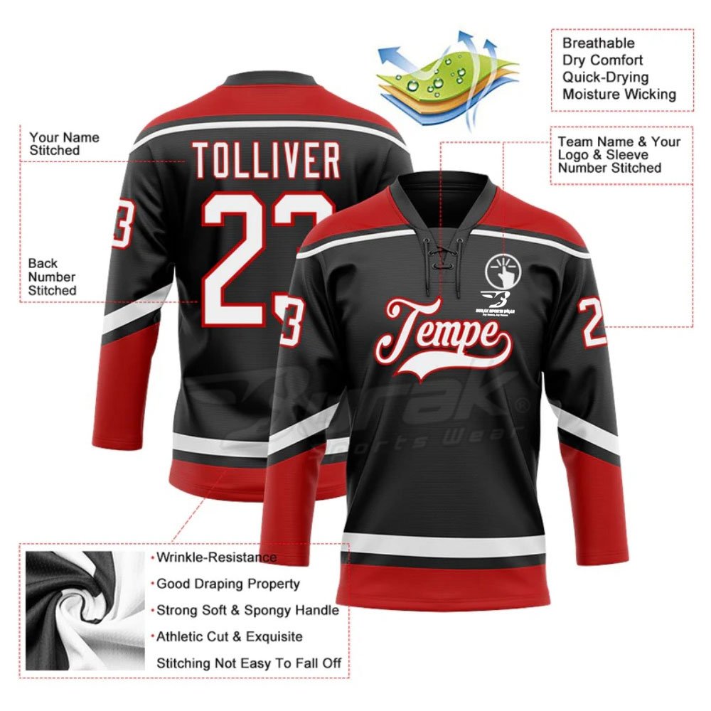 New Style Ice Hockey Jersey Top Selling Best Price Men's Ice Hockey Jersey With Good Design