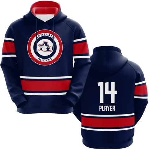 Hockey Hoodie Custom Team Custom Sublimation Hockey Jersey Hoodie Pure Polyester Hockey Jersey With Hood