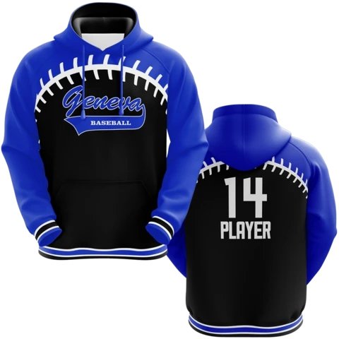 Hockey Hoodie Custom Team Custom Sublimation Hockey Jersey Hoodie Pure Polyester Hockey Jersey With Hood