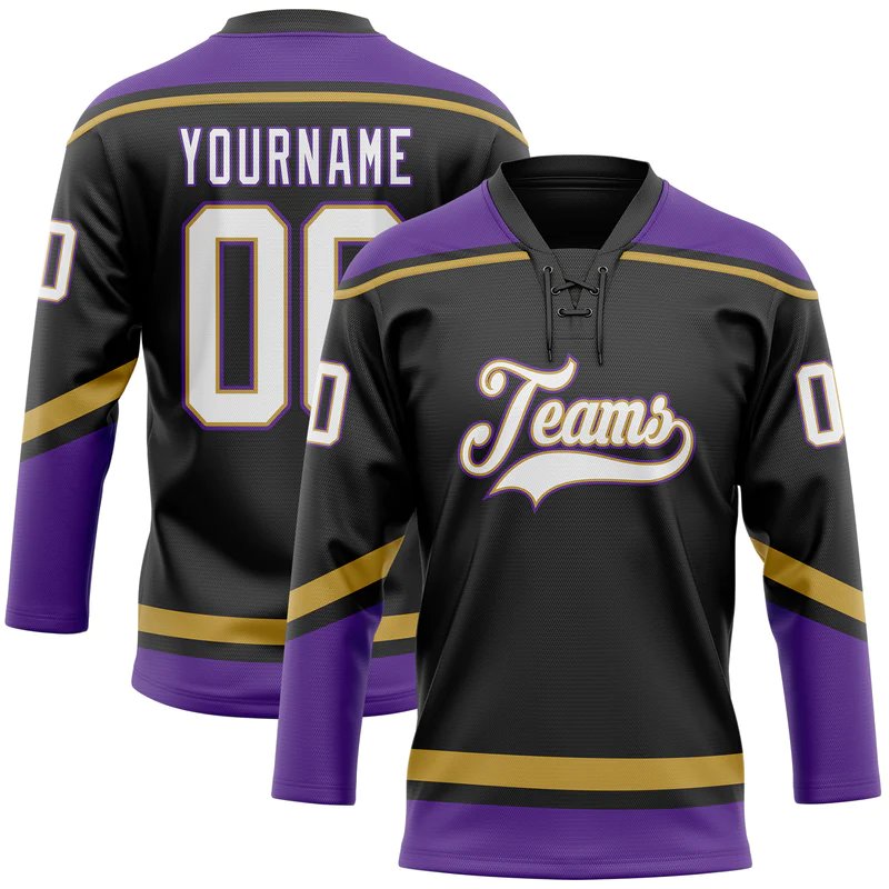 Latest Design Men Ice Hockey Jersey Polyester Streetwear Blank Oem Hockey Jerseys