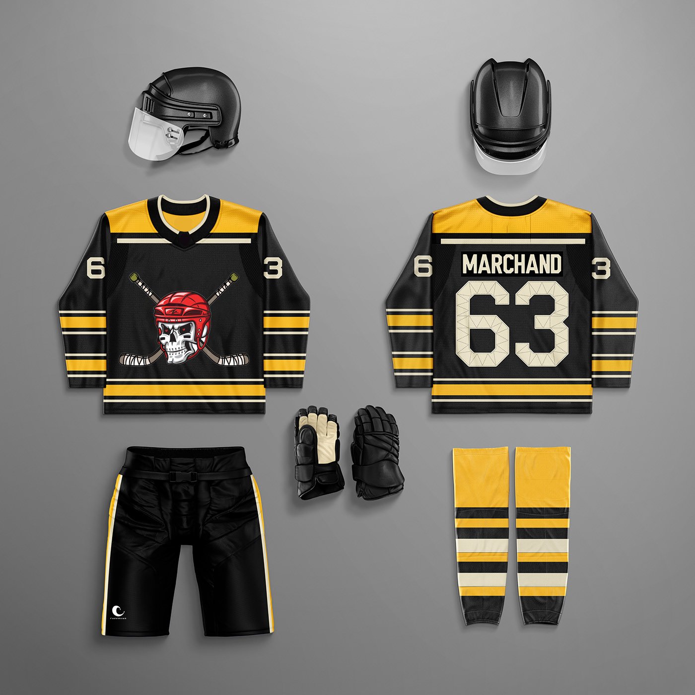 Top Design Ice Hockey Jerseys Personalized Design Sublimation Youth Ice Hockey Wear