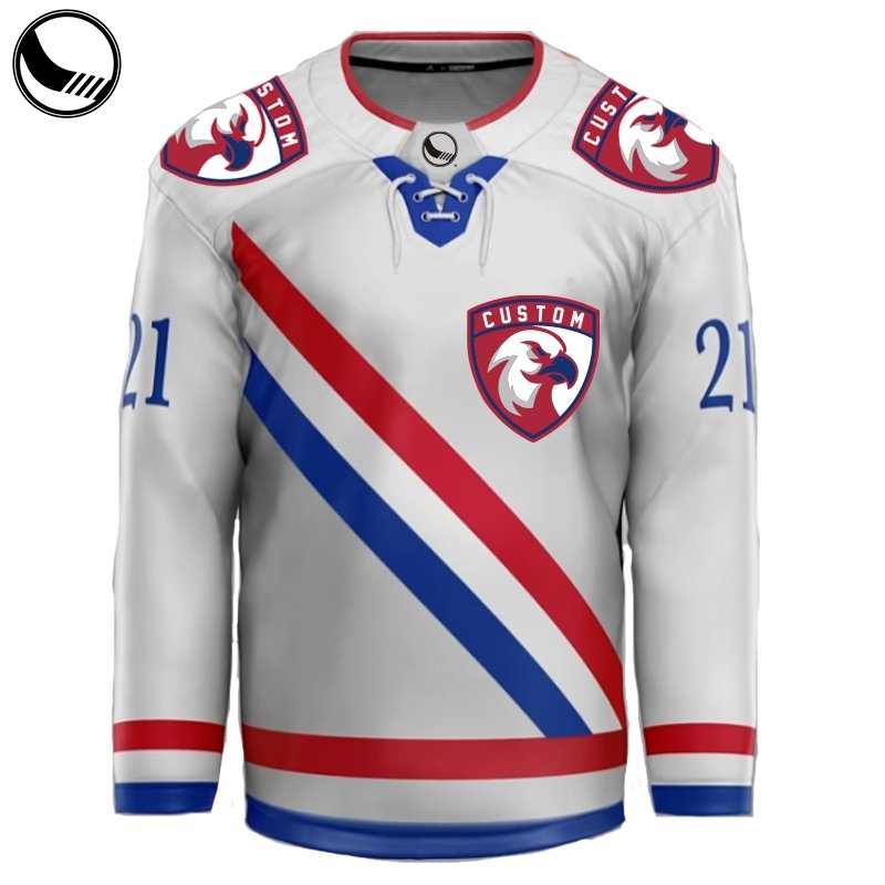 BETHERIVAL black string lace neck ice hockey goalie jersey