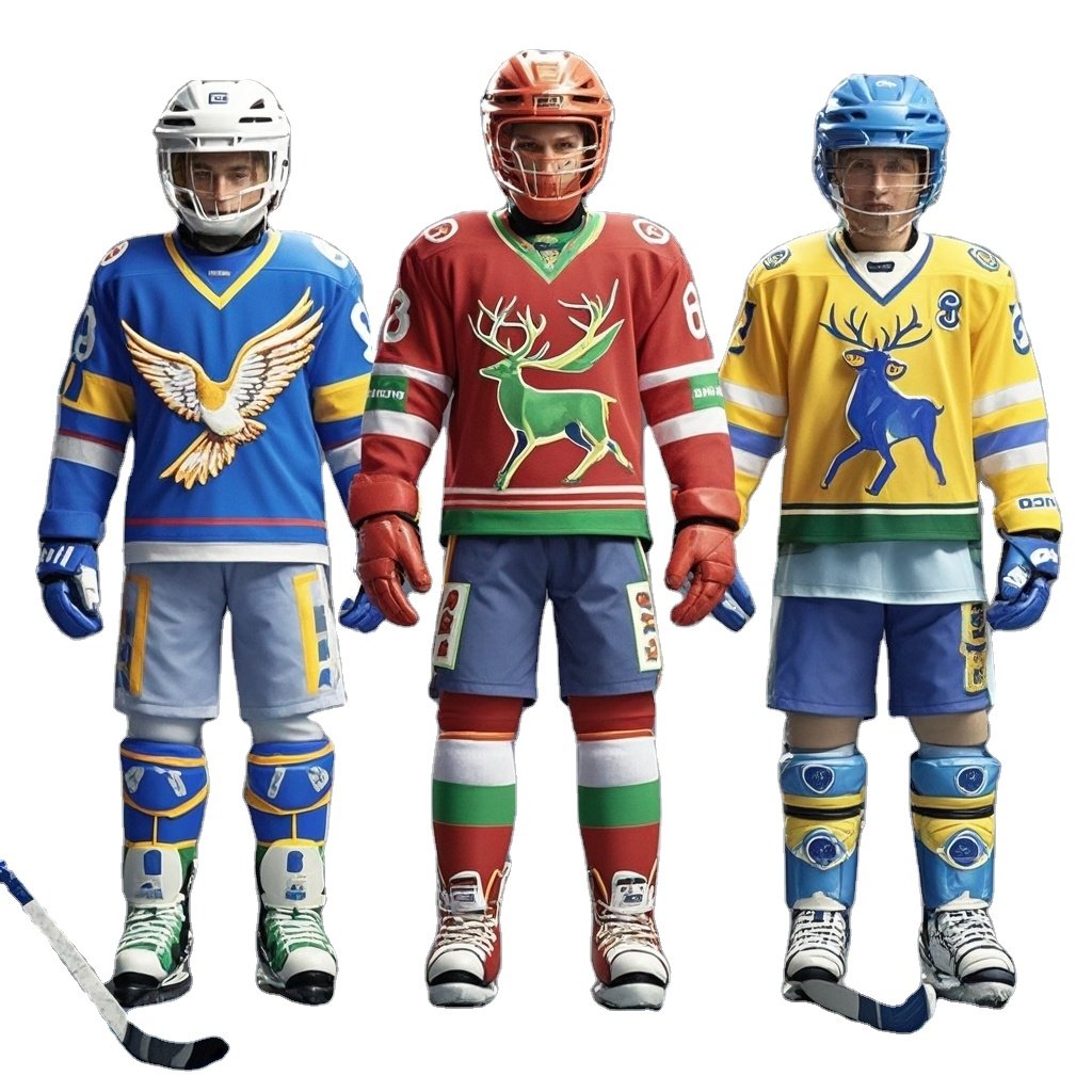 OEM Custom Ice Hockey Jersey Custom Ice Hockey Wear Ice Hockey Suit Custom