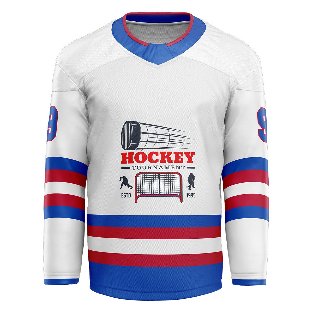 Hockey Jersey Custom Logo OEM Design Unisex Team Practice Game Sublimated Hockey Jersey