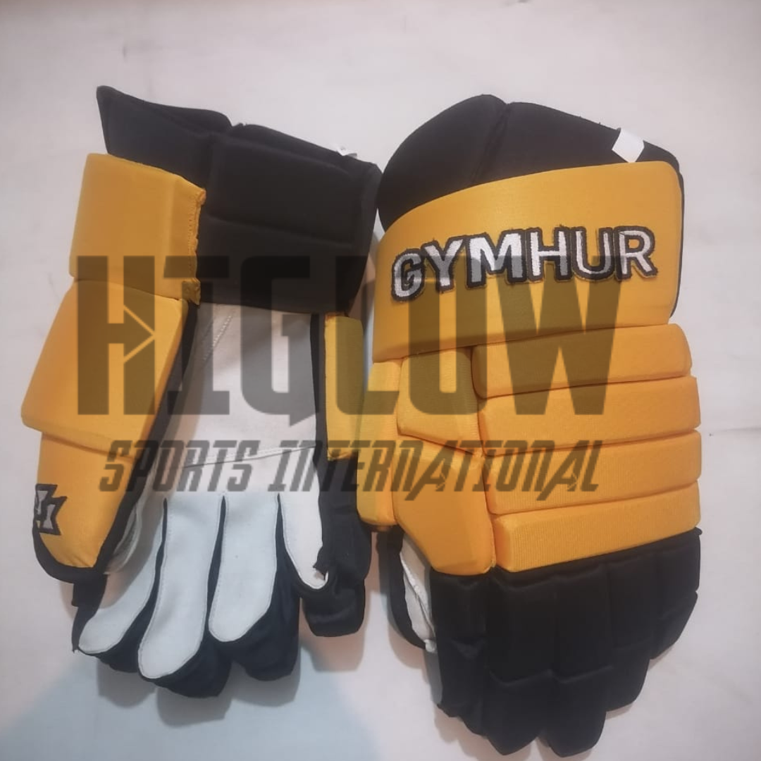 Custom Design Hockey Gloves Pair With Quality Materials Comfortable Ice Field Hockey Gloves For Uniform