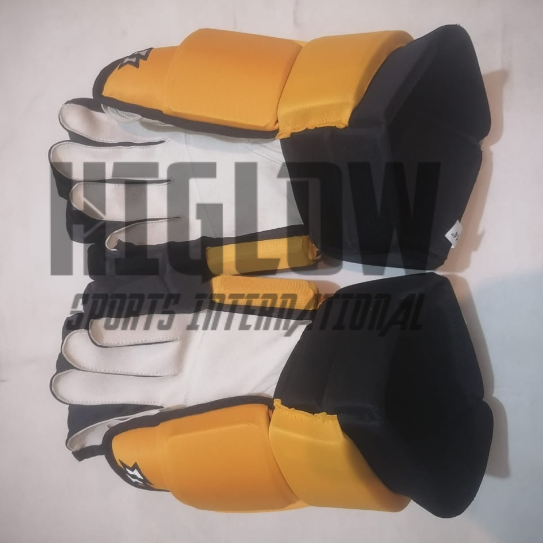 Custom Design Hockey Gloves Pair With Quality Materials Comfortable Ice Field Hockey Gloves For Uniform