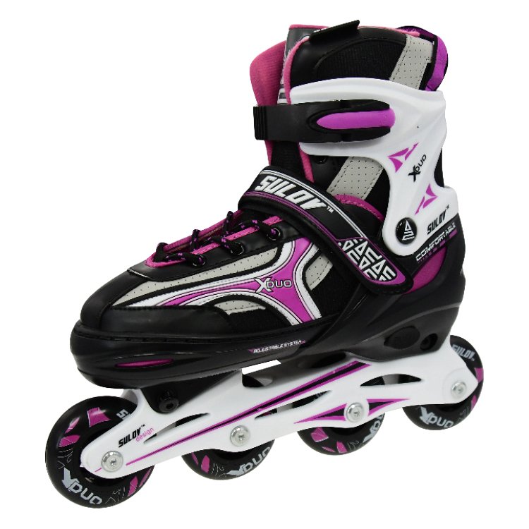 EU Warehouse Ready in Stock Winter Sports Ice Skates Inline skating 2 in 1 Adjustable Children Skates with Removable chassis