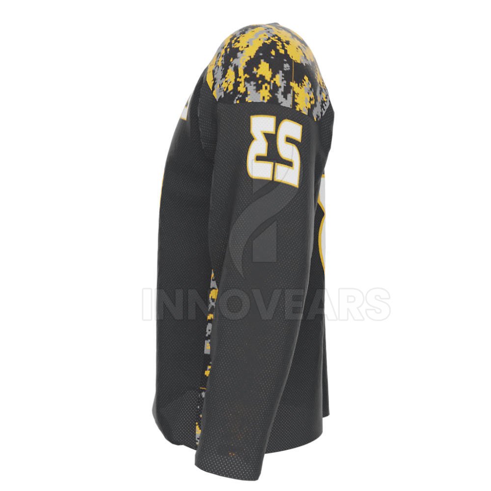 Sports Team Practice 100% Polyester Ice Hockey Jersey Custom Made Superb Quality Men Wear Ice Hockey Jersey