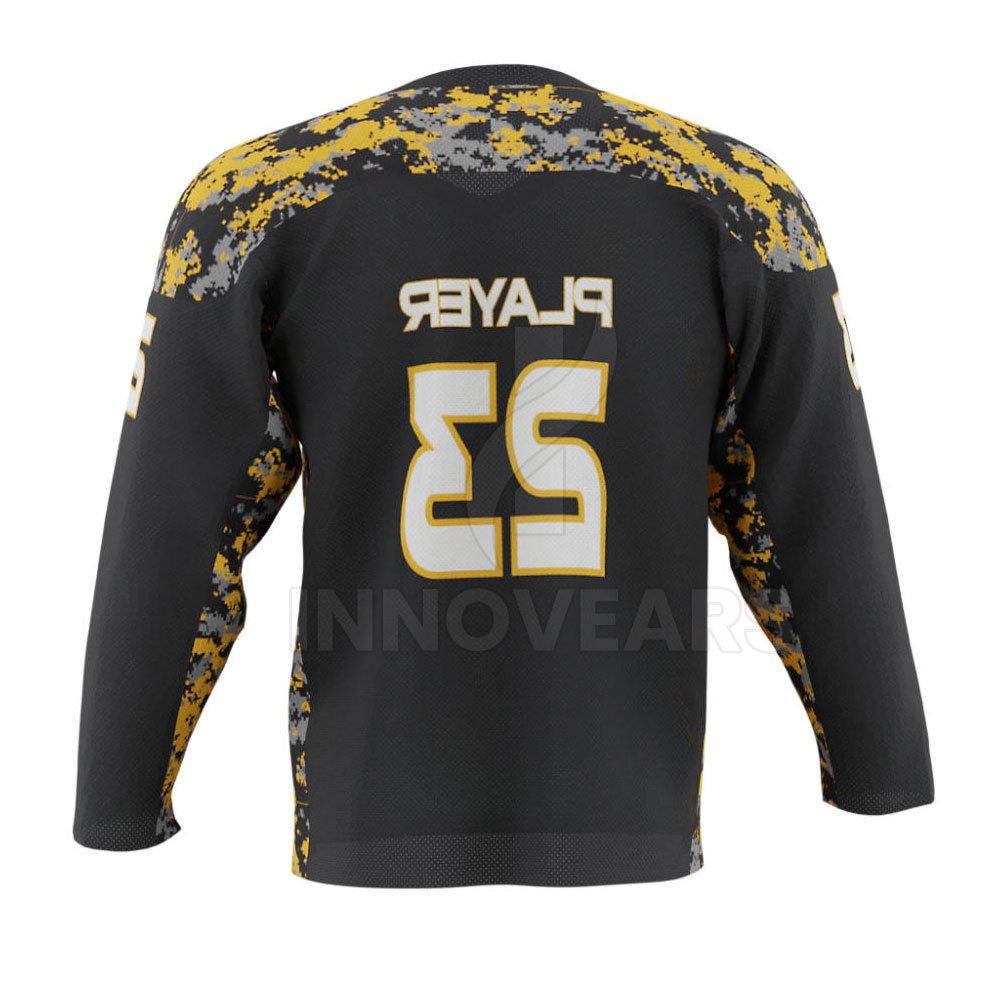 Sports Team Practice 100% Polyester Ice Hockey Jersey Custom Made Superb Quality Men Wear Ice Hockey Jersey