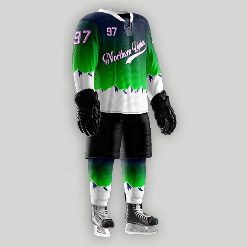 Ice hockey jersey custom, ice hockey sublimated, tackle twill