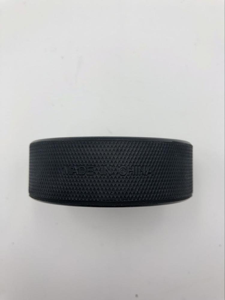 bulk wholesale official custom print or blank promotional cheap rubber ice hockey puck for promotion