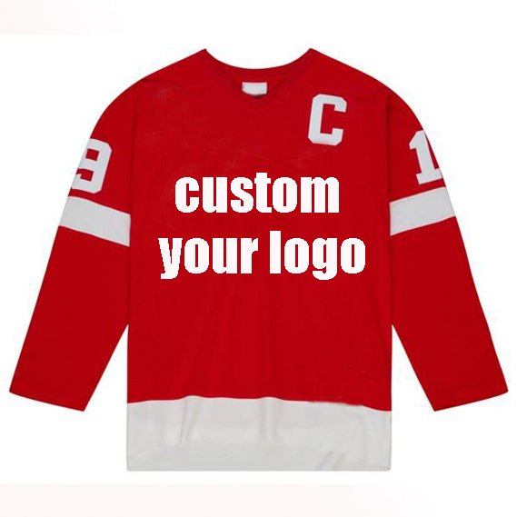 OEM service blank hockey jersey custom hockey jerseys embroidery reversible ice hockey jersey