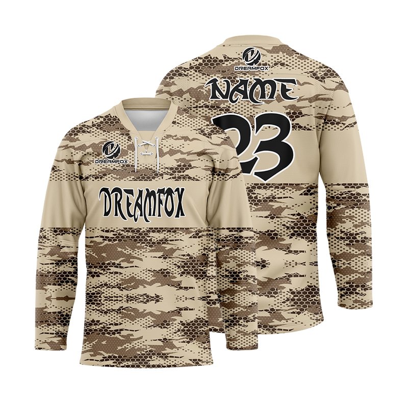 Wholesale Embroidery Uniform For Ice Hockey Custom Reversible Hockey Jerseys
