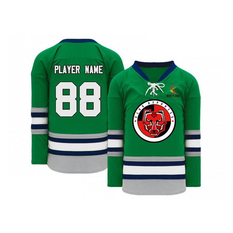 OEM Custom Sublimation Ice Hockey Uniform 100% Polyester Ice Hockey Jerseys Plus Size For Team