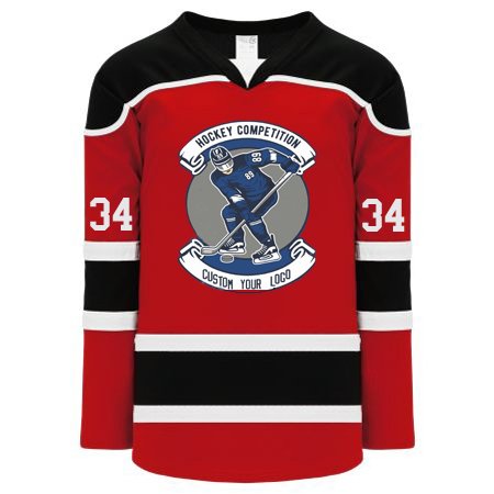 New Design Wholesale100% Polyester Breathable Fabric sublimation hockey shirt hockey wear team hockey jerseys