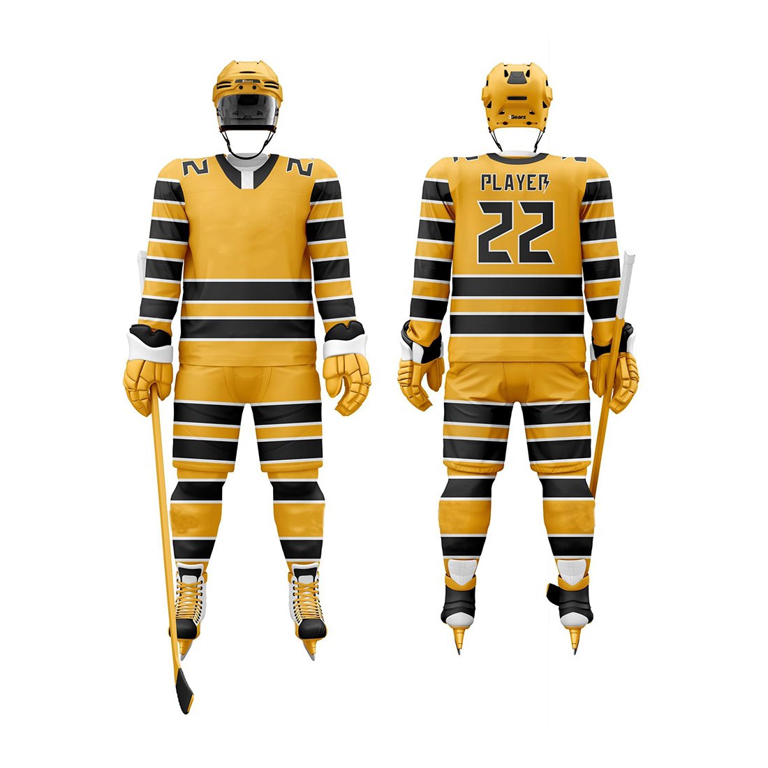 Best Selling Reversible Ice Hockey Training Uniform New Style Sports Apparel with Team Name OEM Welcomed