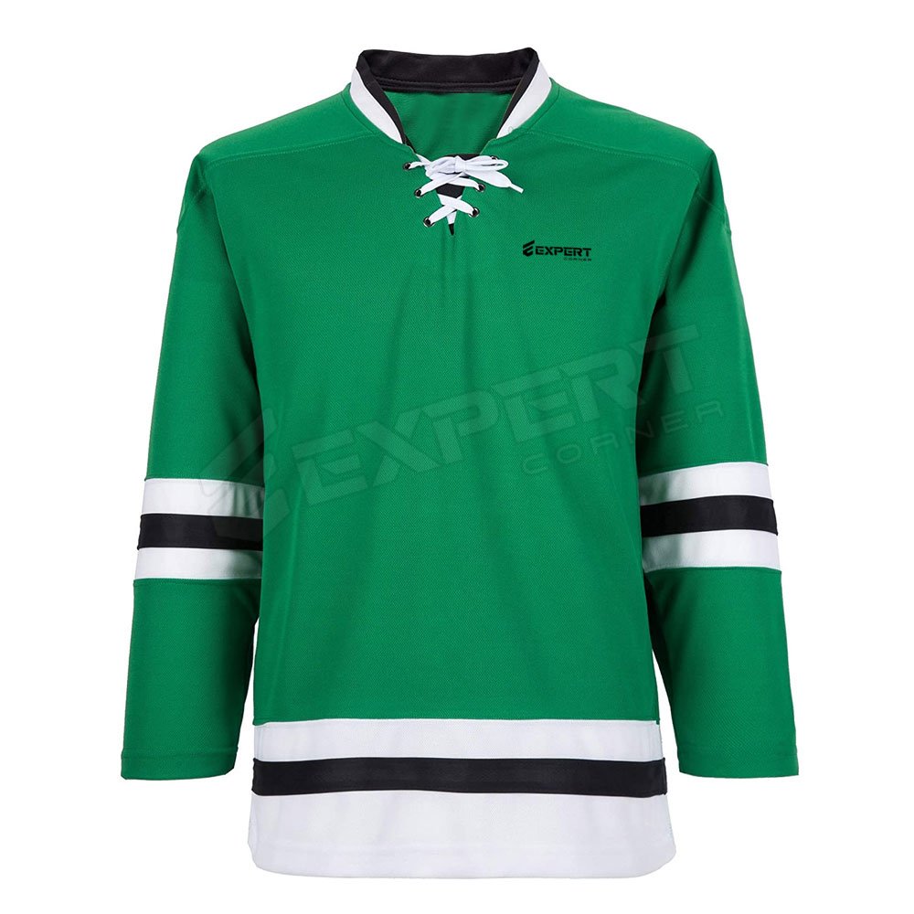 Ice Hockey Jersey Made In 100 % Polyester Custom Style Ice Hockey Jersey