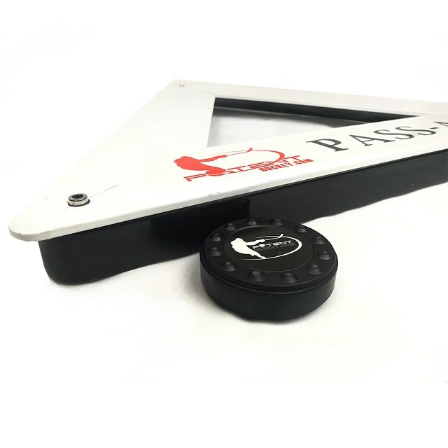 Factory OEM Ice Hockey Training Equipment-Triangle Passer Puck Bouncer Re-Striker for Practicing Hockey Skills