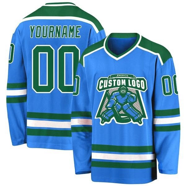 Factory Ice Hockey Jersey Custom Embroidery Hockey Uniform For Men Sports Ice Hockey Wear New Design Training