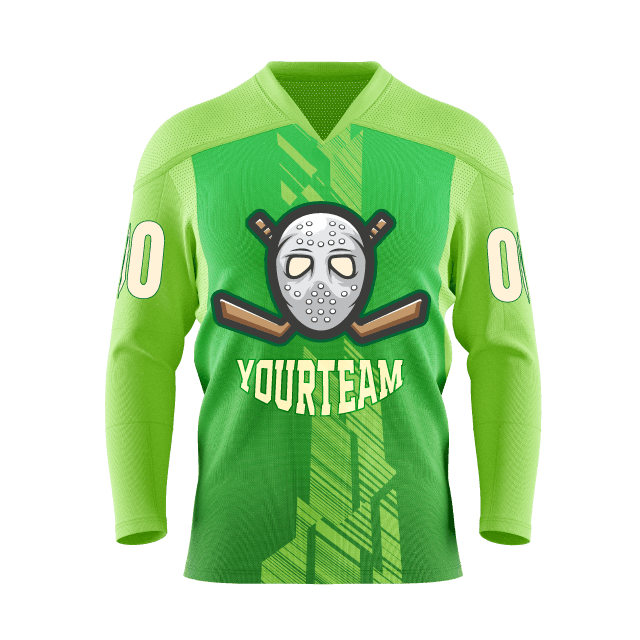 Custom high quality polyester hockey jersey Tackle Twill Embroidery Ice Hockey Sports Team jersey