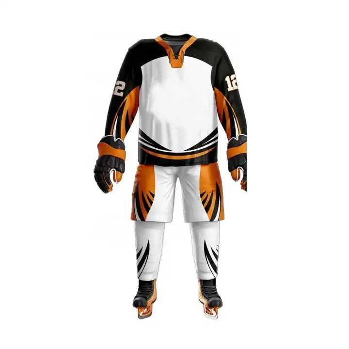 Factory Wholesale Custom High Quality Ice Hockey Uniform Team Training Jerseys Team Sportswear