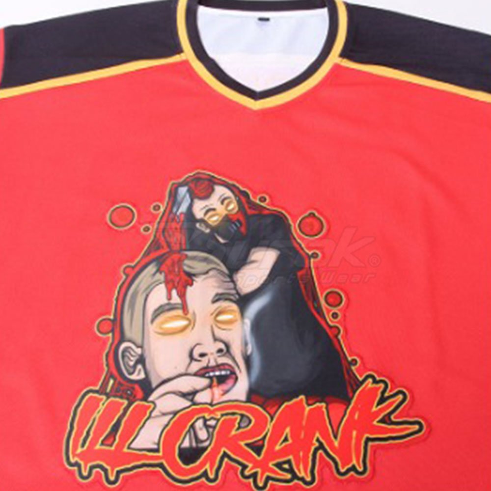 High Quality Design Quick Dry Men Ice Hockey Jersey Sports Wear Plus Size Ice Hockey Jersey